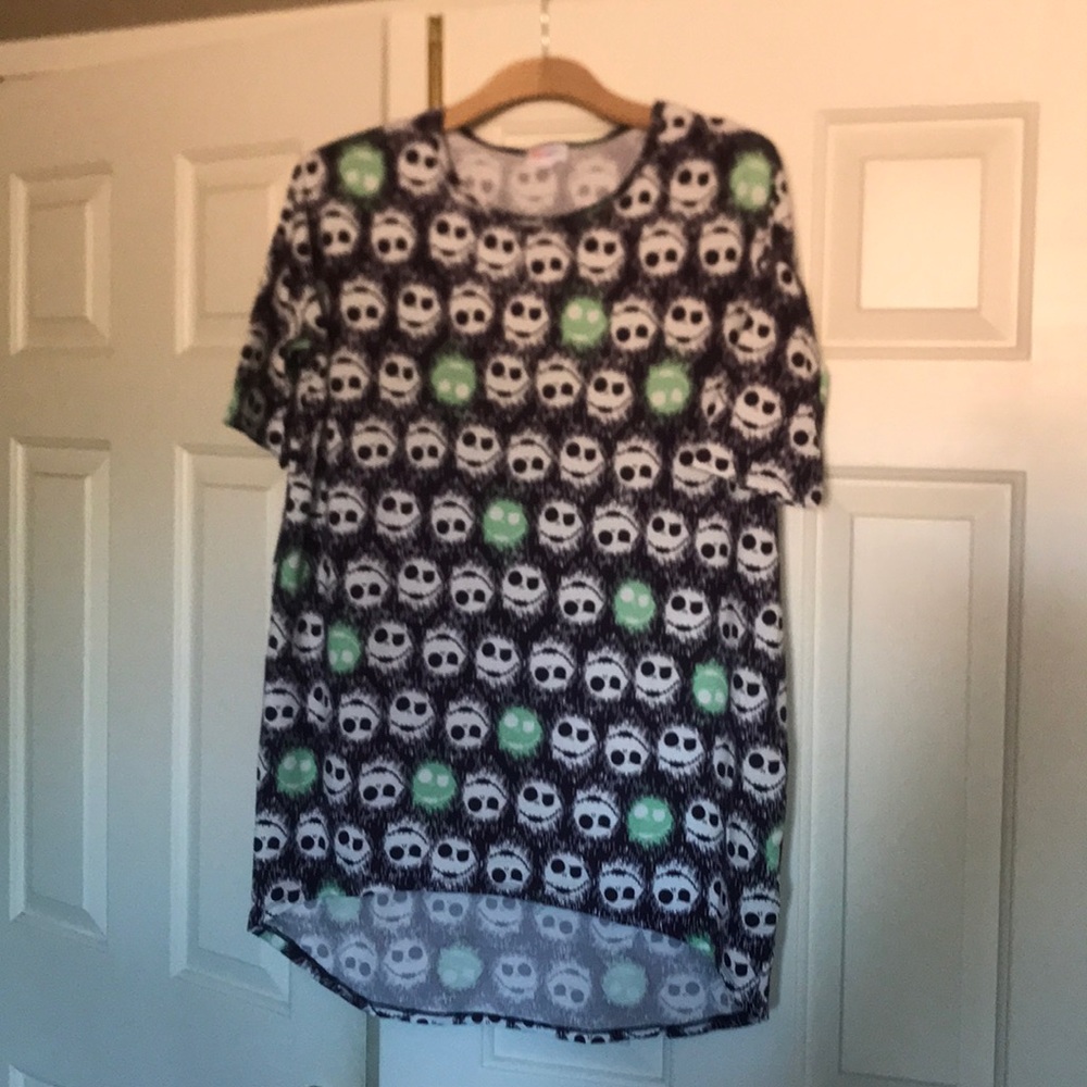 LuLaRoe Jack Skellington Irma size XS